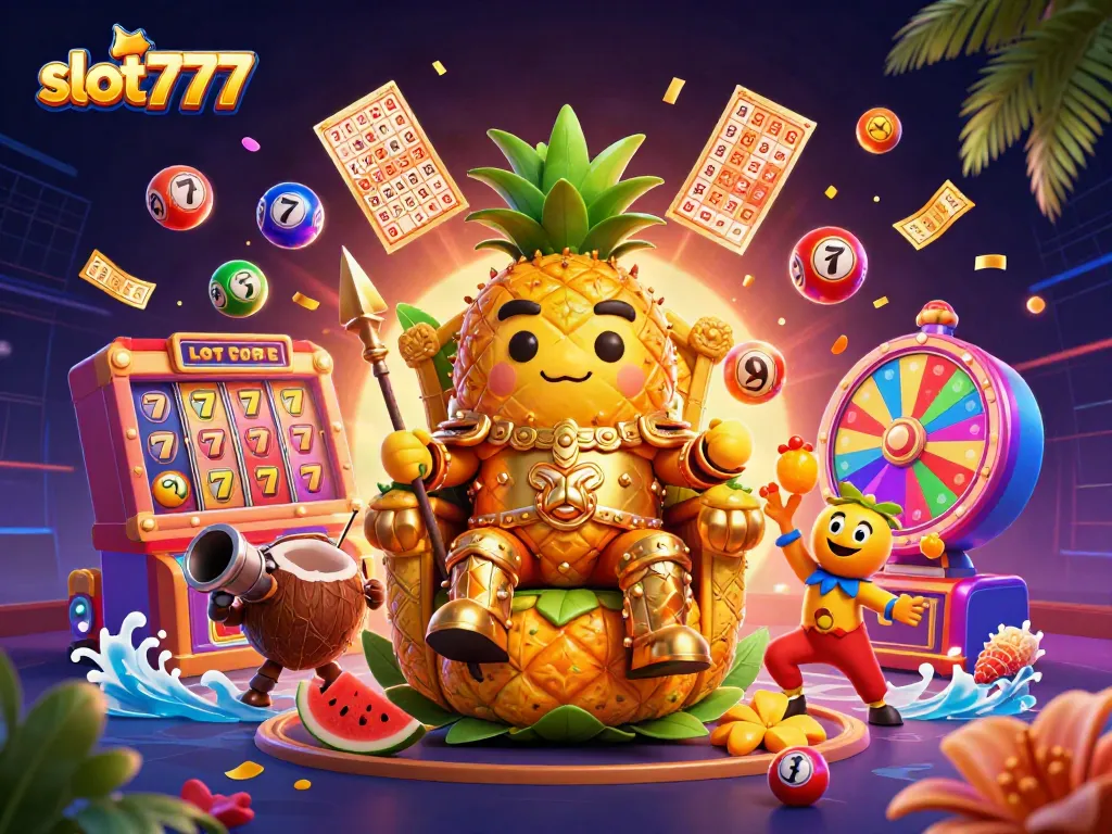 Experience the thrill of gameplay with slot777 - an engaging illustration of vibrant casino elements.