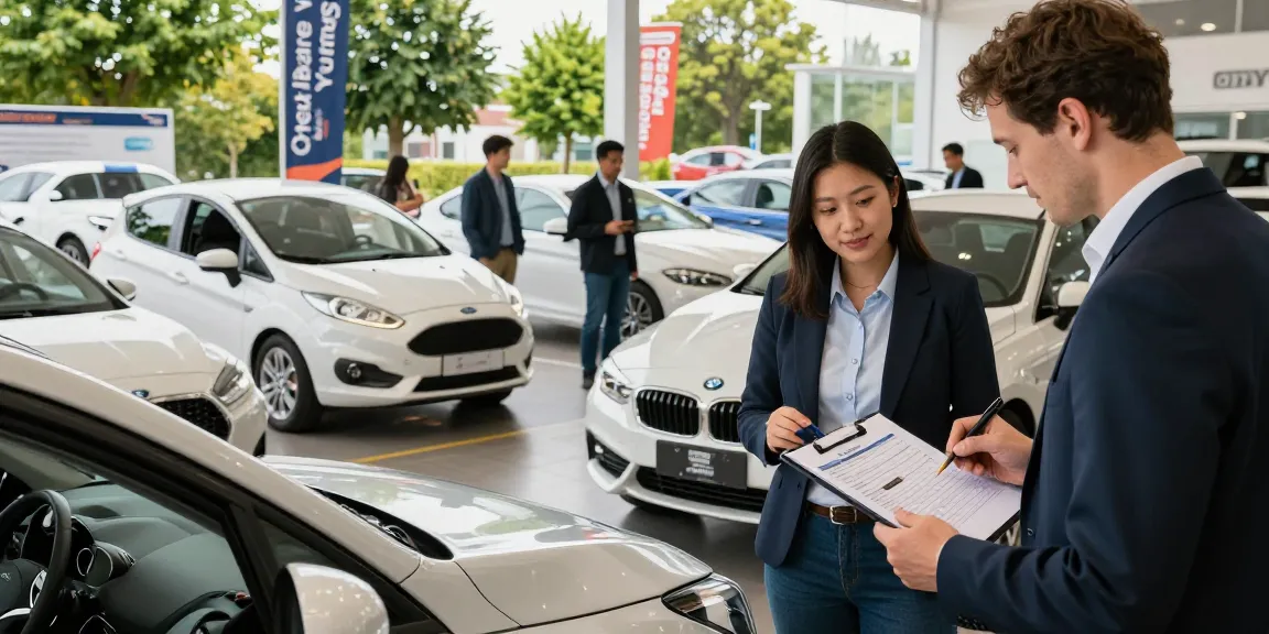 HPI check alternative for used car buyers exploring vehicle history reports at a dealership
