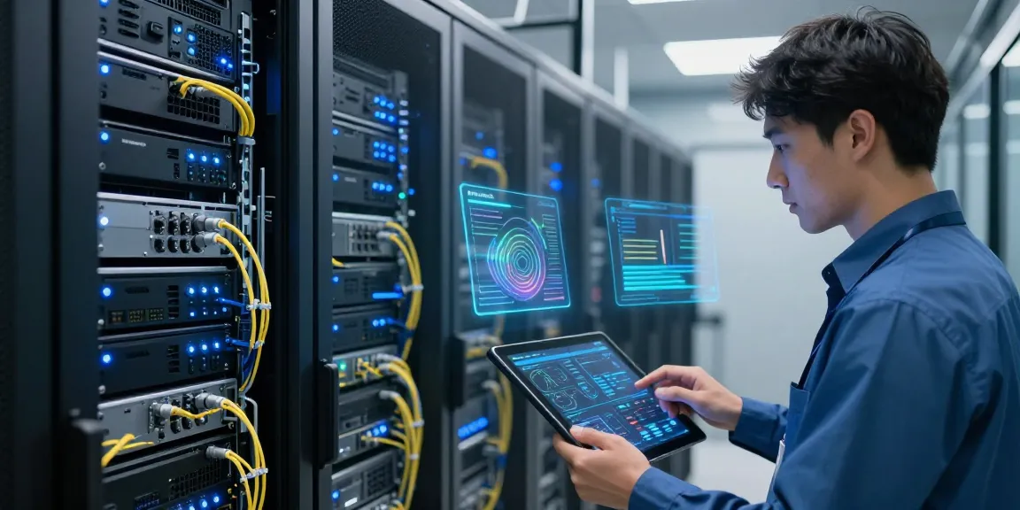 IPTV UK: Advanced cloud computing infrastructure showcasing server technology and digital platforms for IPTV services.