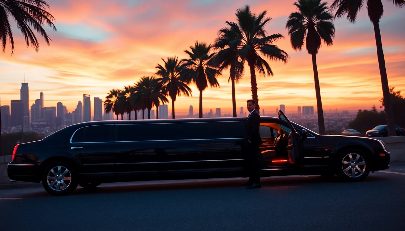 Hollywood Town Car and Limousine offers luxurious travel in LA with attentive chauffeurs and elegant vehicles.