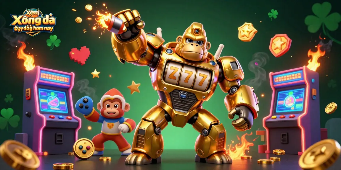 Experience xem bóng đá trực tiếp hôm nay with dynamic gaming elements and vibrant action in a vibrant casino scene.