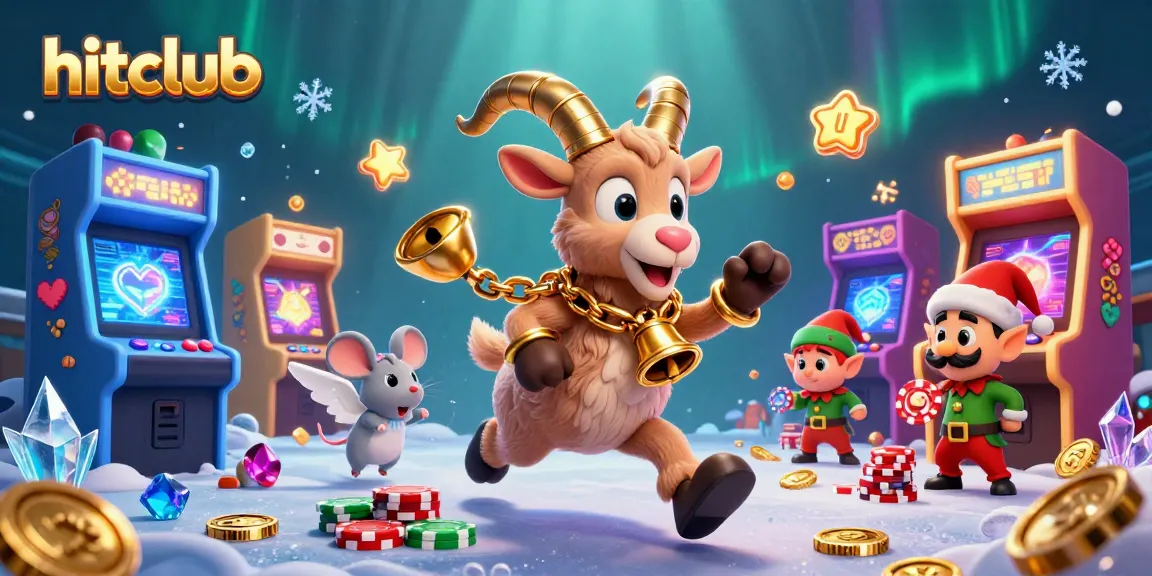 Experience the thrill of hitclub with 3D animated characters engaging in lively casino activities.